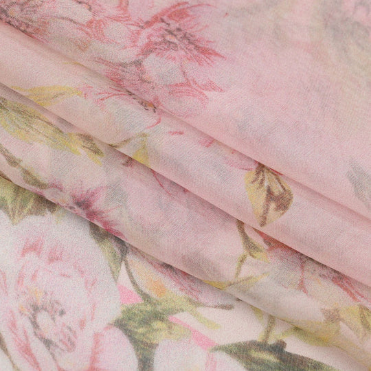 LA MAREY printed 100% mulberry silk scarfMaterial:100% Mulberry silk size:110cm*180cmWeight : 50gpink and floral
