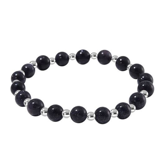 Flexibles Unakite Armband, Legierung - 60 ct.