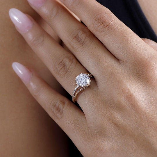 J Francis gefertigt mit Swarovski Zirkonia Ring 925 Silber (8-10 Tagen Lieferzeit)