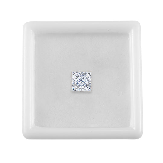 Moissanite Square 6 Princess Cut 1A 1.10 Ct