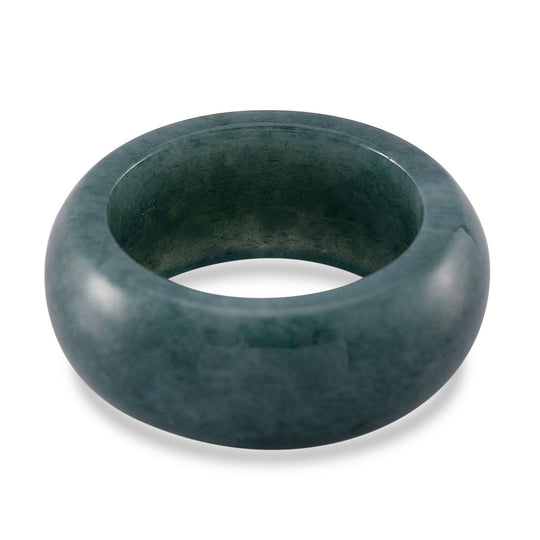 EXTREM SELTEN - Natürlicher Olmek Jadeit Ring (Größe 16.00) ca. 23.00 ct