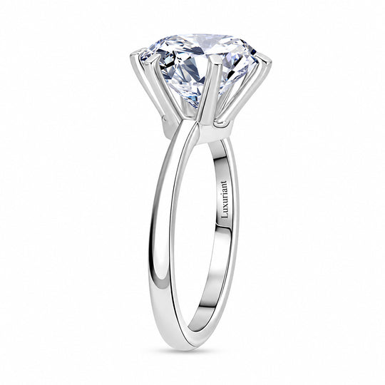 LUXURIANT IGI zertifizierter VS-G Labor Diamant Ring in 950 Platin - 5 ct.
