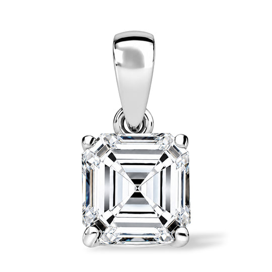 LUXURIANT DIAMOND - Lab Grown Diamant IGI zertifiziert VS1/G Anhänger 950 Platin ca. 5.00 ct