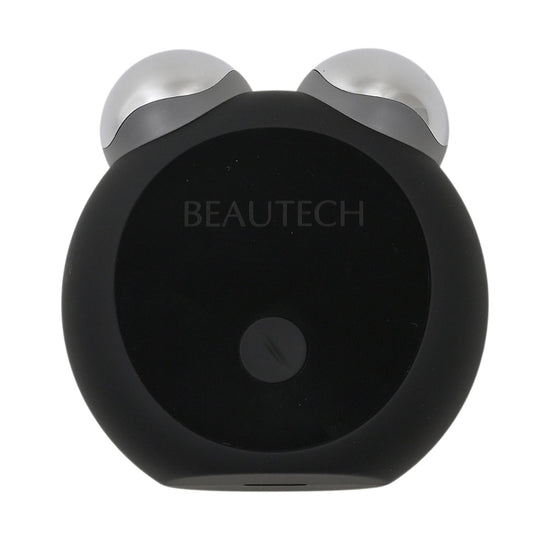 BEAUTECH - Mini-Gesichtsmassager, EMS-Technologie, PC-Material, 27.7x47x177 mm, Schwarz Matt