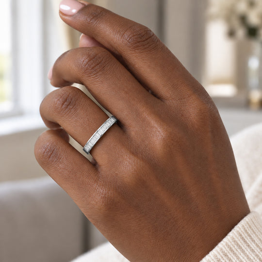 LUXURIANT 2 ct. SGL zertifizierter VS-EF Labor Diamant Ring in 950 Platin