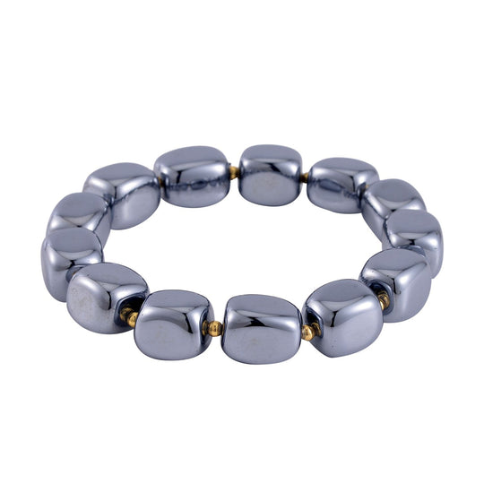 Terahertz Armband, flexibel, vergoldet, ca. 180.00 ct