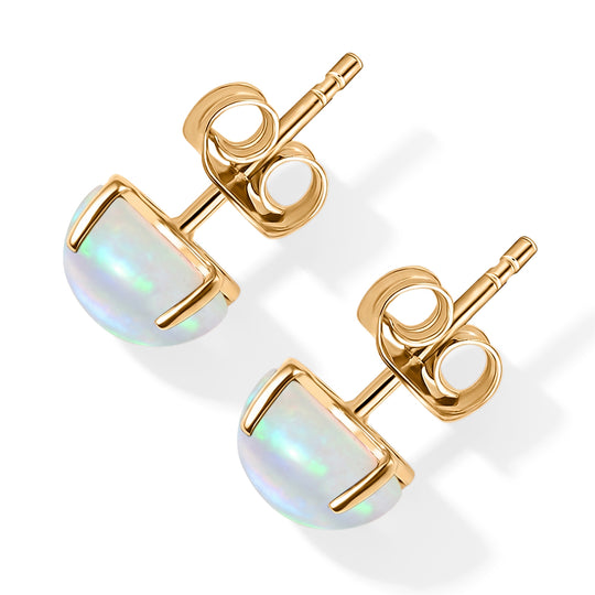 AAA Afrikanische Rubin (Fissure gefüllt) Ohrringe in 375 Gold - 6,20 ct.