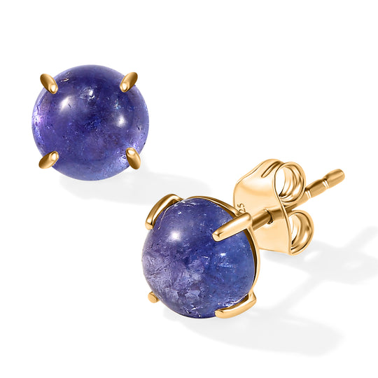 AAA Afrikanische Rubin (Fissure gefüllt) Ohrringe in 375 Gold - 6,20 ct.