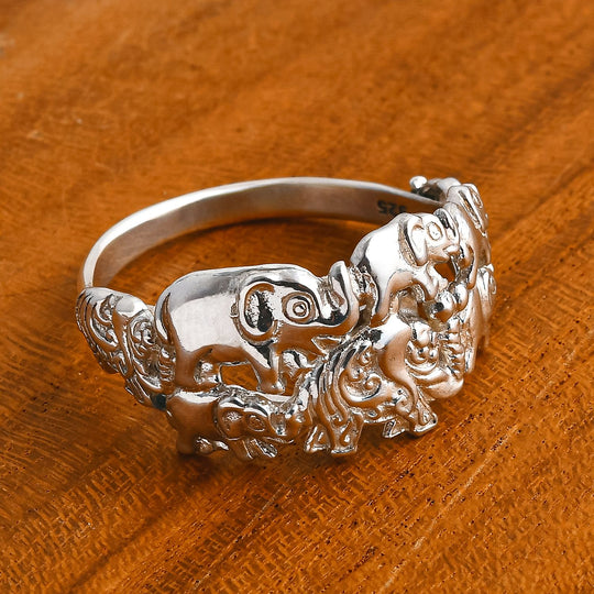 925 Silber Ring (Größe 18.00) ca. 5,50g