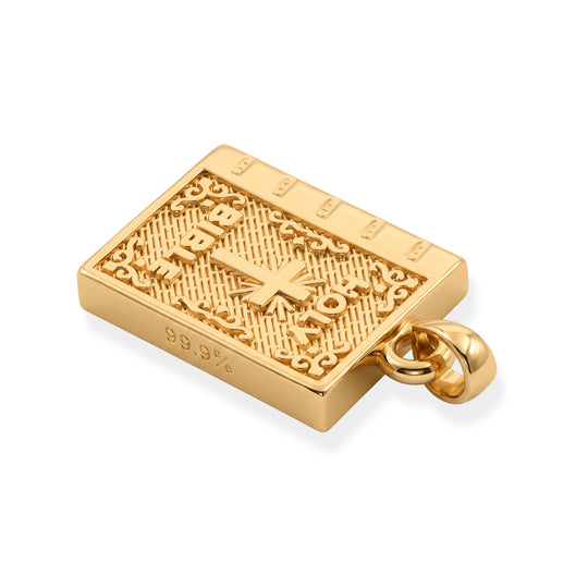 Bibel-Anhänger in 999er Gold, 1,15 Gramm