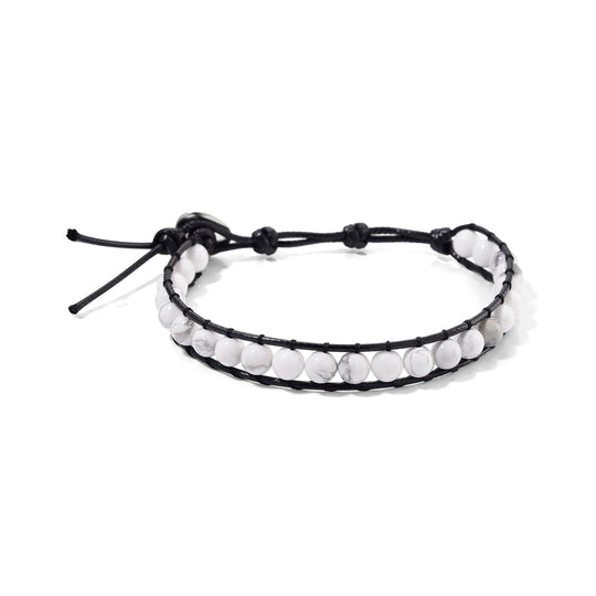 Flexibles mehrfarbiges Hämatoid-Quarz Armband, Legierung - 35 ct.