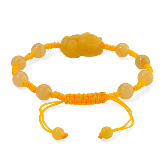 Honig Jade Armband Flexibles ca. 60.00 ct