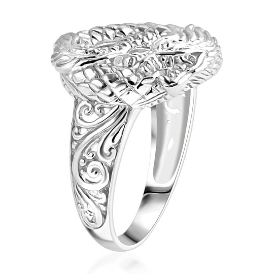 925 Silber Ring (Größe 16.00) ca. 5,27g