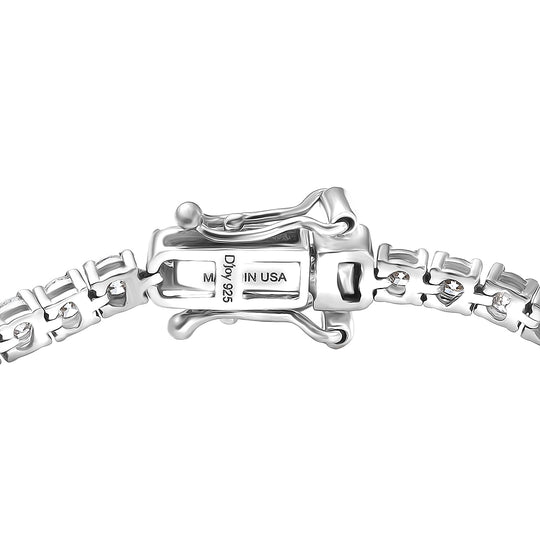 D'Joy Lab Grown Diamant SI-GH Armband ca. 20 cm 925 Silber Rhodiniert ca. 4.00 ct