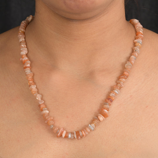 Sonnenstein Halskette 76 cm ca. 300.00 ct
