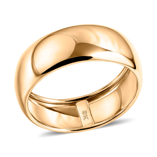 375 Gold Ring (Größe 19.00) ca. 1,25g