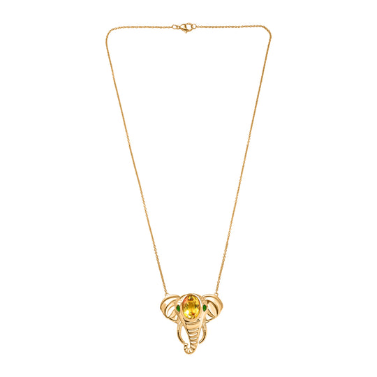 EVER TRUE Sphaleros Quarz-Triplette Halskette ca. 50 cm Nickelfreies Messing ca. 9.86 ct
