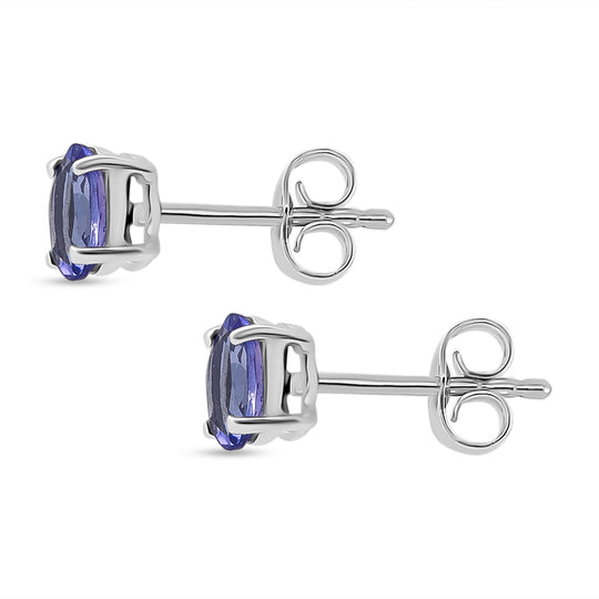D'Joy Tansanit Ohrringe 925 Silber rhodiniert ca. 0.48 ct