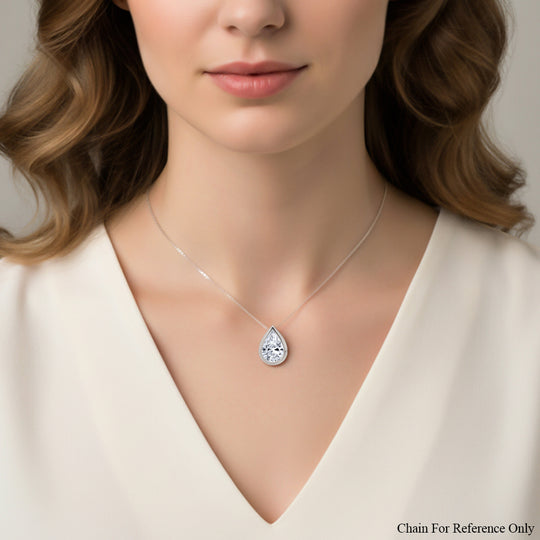 LUXURIANT DIAMOND - Lab Grown Diamant VS-EF Anhänger 950 Platin ca. 1,00 ct.