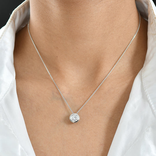 LUXURIANT DIAMOND - Lab Grown Diamant SGL VS-EF Anhänger 950 Platin ca. 1.00 ct