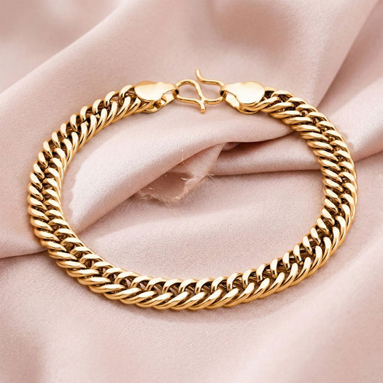 Designer-Stil Nickelfreies Messing Armband ca. 20 cm ca. 21,20g