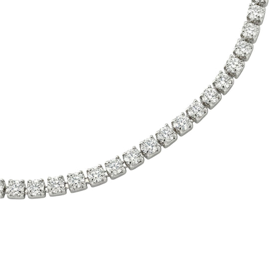 D'Joy Moissanit Armband ca. 19 cm 925 Silber rhodiniert ca. 2,49 ct.