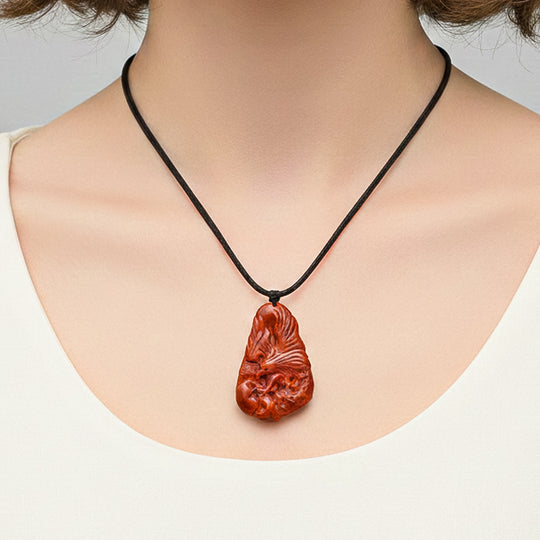 Burmesischer Rote Jadeit Jade Halskette Flexibles ca. 100.00 ct