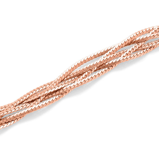 Eisen Rose Halskette ca. 53.25 cm ca. 41,40g