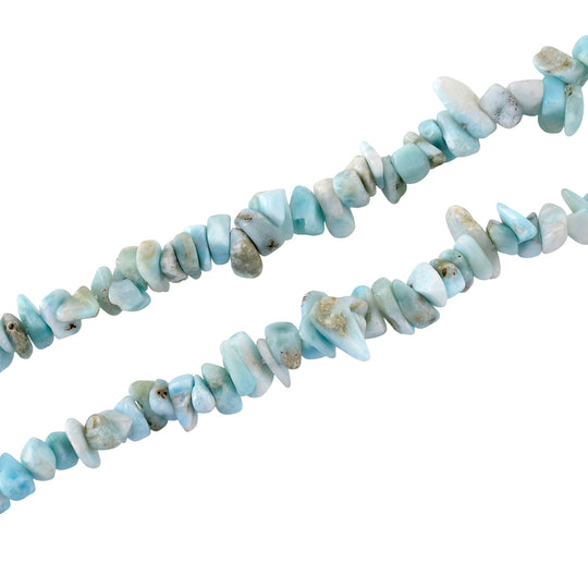 Larimar Halskette ca. 45 cm + 5 cm Extender, ca. 190.00 ct