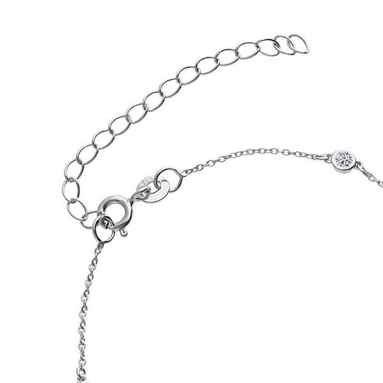 LUXURIANT DIAMOND - Lab Grown Diamant SI-GH Armband ca. 19 cm 925 Silber Rhodiniert ca. 0.25 ct