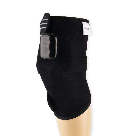 Livmore 1180 Infrared heat & vibration massage warp- Shoulder/Knee/elbow-black Size : 34*47cm Weight : 0.27kgs Color: Black Material :Fleece Voltage : 5V Function: Heating and vibration Power : 5W Built-in battery: 2500mah rechargeable battery Charging m