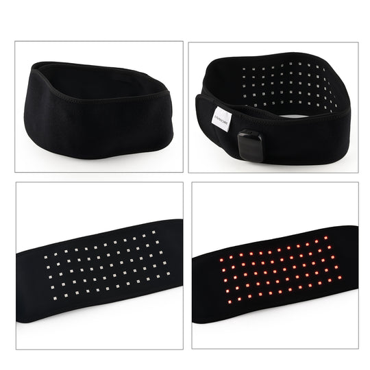 Livmore 4109 Infrared heat & vibration massage belt-black Size : 118*14.5cm Weight : 0.28kgs Color: Black Material : fleece Voltage : 5V Function: Heating and vibration Power : 5W Built-in battery: 2500mAh rechargeable battery Charging method: USB char