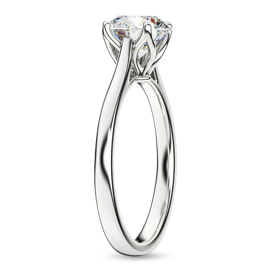 LUXURIANT DIAMOND - Lab Grown Diamant VS-E IGI zertifiziert Ring 950 Platin (Größe 18.00) ca. 2,00 ct