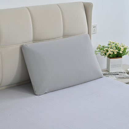 LIVMORE Memory-Foam-Kissen mit kühlendem Bezug, Reißverschluss, Rosa
