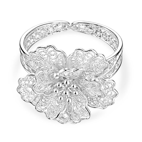 Royal Bali Tarakashi 925 Silber Ring (Größe 19.00) ca. 4,07g