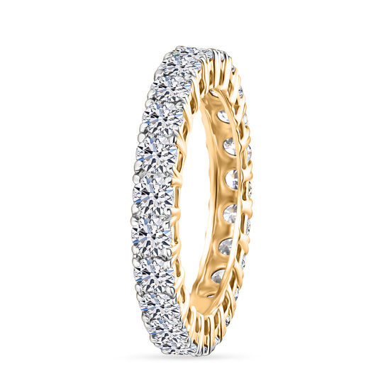 LUXURIANT DIAMOND - Lab Grown Diamant VS-EF SGL zertifiziert Ring 375 Gold (Größe 17.50) (10-15 Werktage Lieferzeit) ca. 2.00 ct