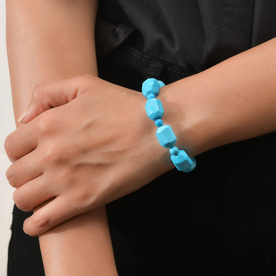 Magnesit Armband Flexibel (ca. 19 cm) ca. 206.00 ct