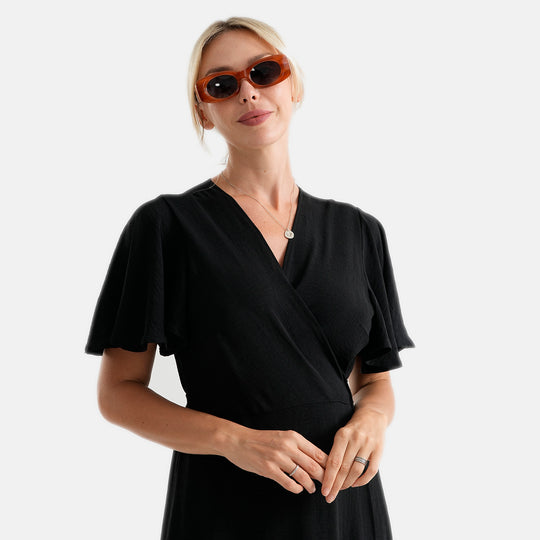LA MAREY Sonnenbrille, UV400, polarisierte TAC-Gläser, violetter Rahmen