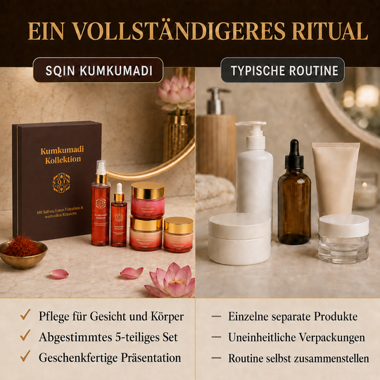KUMKUMADI GIFT SET ( SET OF 5)- Face cream , night gel , cold cream , body oil , facial oil (100g each)