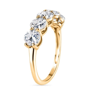 D'Joy Moissanit Ring 925 Silber Vergoldet (Größe 20.00) ca. 2,29 ct