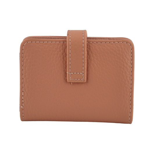 Genuine Leather card holder with RFID Color: pink Size:10*3*8cm Wall: Genuine Leather Lining: Polyester Interior: card slot-12
