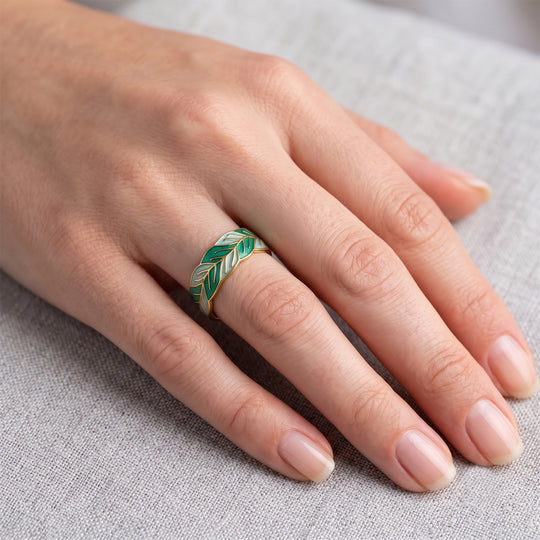 EVER TRUE Reine Bronze Ring (Größe 19.00) ca. 7,25g