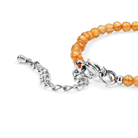 EVER TRUE Mehrfarbig Edelsteine Armband ca. 19 cm Nickelfreies Messing Platiniert ca. 17.00 ct