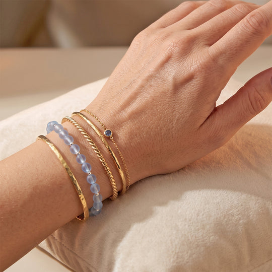 AAA Aquamarin aus MADAGASCAR Armband ca. 18 cm 925 Silber Rhodiniert ca. 35.00 ct