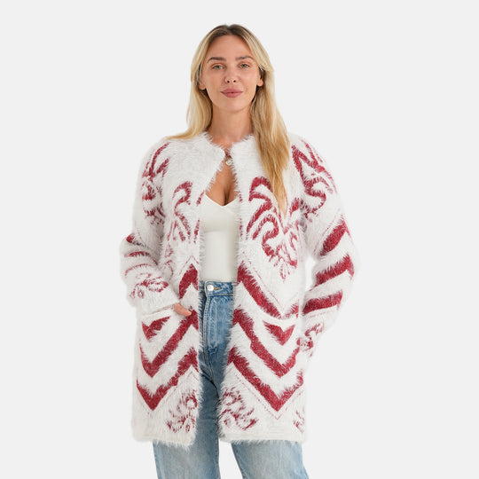 La Marey print Winter outfit with 2 pockets
