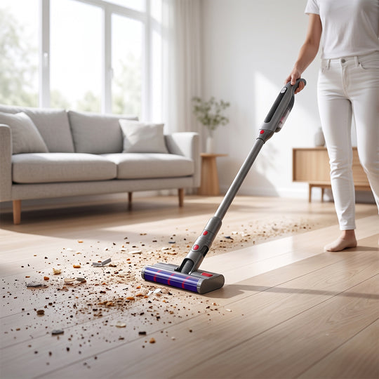 suction vacuum cleaner ? Adjustment method: switch button+high and low speed level adjustment ? Usage time: max mode 15 min ±10%, eco mode 30 min ±10% ? Rated voltage:DC11.1V,Rated power:120W±10% ? Suction:max mode:17kpa±10% eco mode :8kpa±10% ? Dus