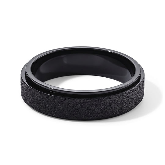 316L Edelstahl Ion Blau BeschichtungRing (Größe 21.00) ca. 5,40g