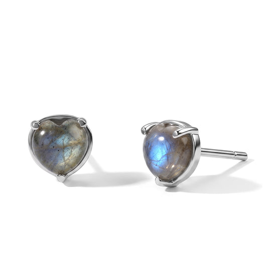 EVER TRUE AAA Labradorit Ohrringe 316L Edelstahl ca. 2.02 ct