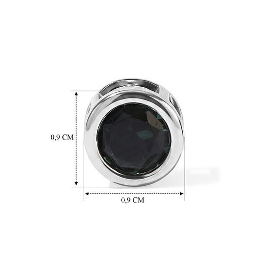 D'Joy Alexandrit Quarz Triplette Ohrringe 925 Silber Gold ca. 3,19 ct.