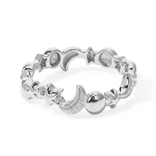 GP - Kanchanaburi Blauer Saphir Ring 925 Silber Platiniert (Größe 17.00) ca. 0,03 ct